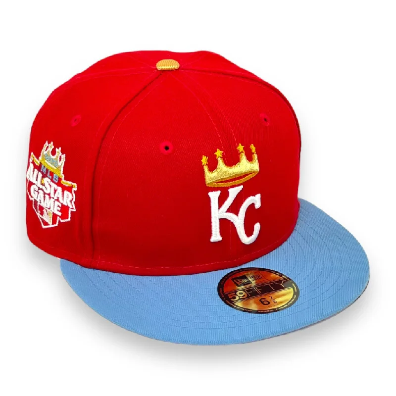 KANSAS CITY ROYALS (2012 ASG) NEW ERA 59FIFTY FITTED (LAVENDER UNDER VISOR)