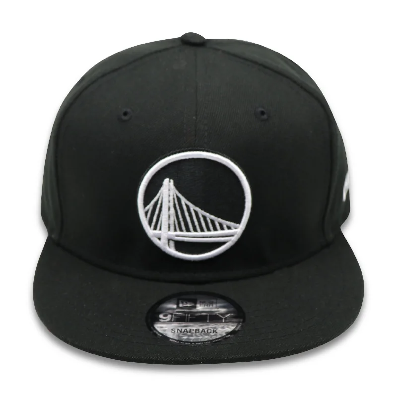 GOLDEN STATE WARRIORS (BLACK/WHITE) NEW ERA 9FIFTY SNAPBACK