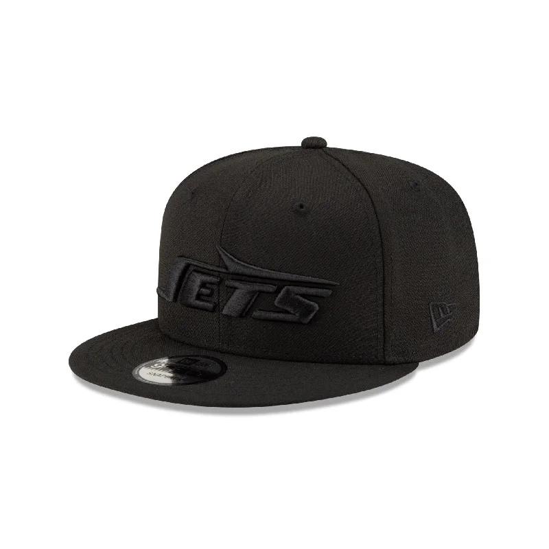 New York Jets Basic Black on Black 9FIFTY Snapback