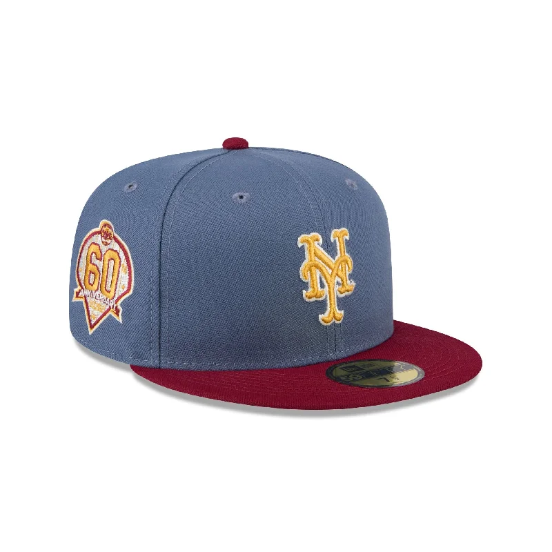 New York Mets Deep Blue 59FIFTY Fitted Hat