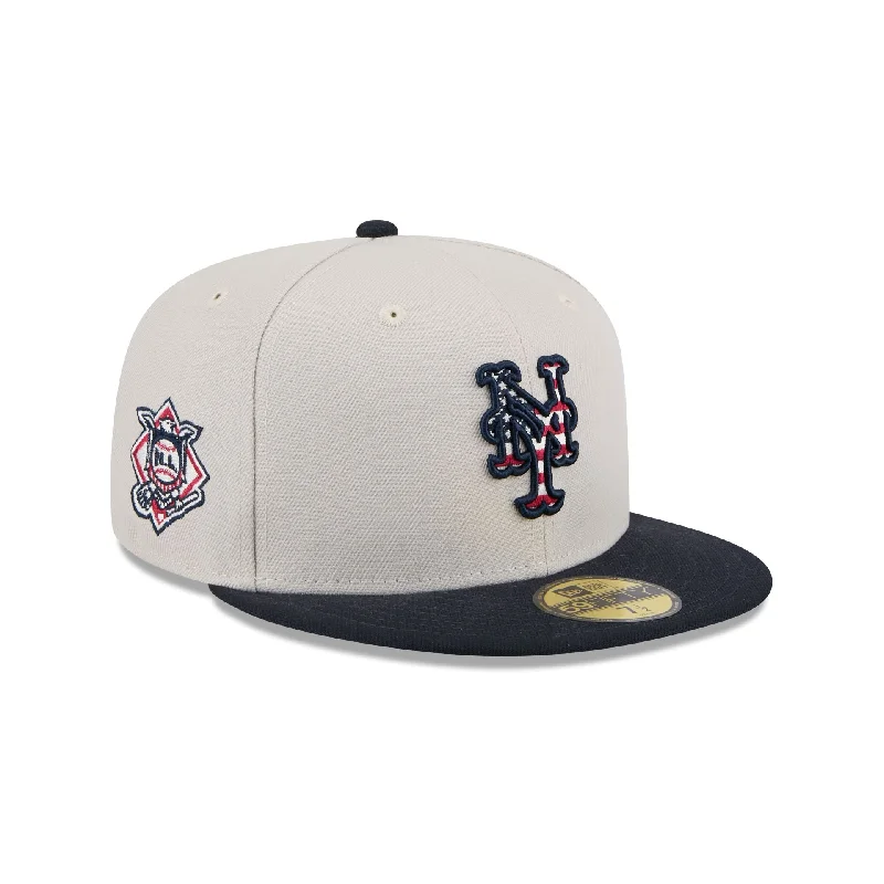 New York Mets Independence Day 2024 59FIFTY Fitted Hat