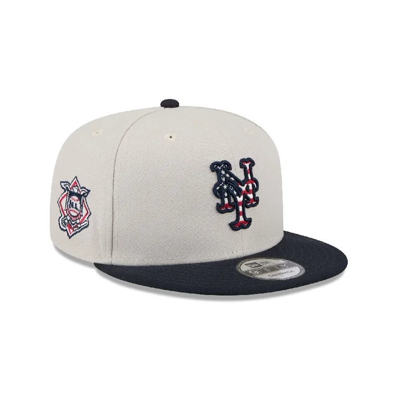 New York Mets Independence Day 2024 9FIFTY Snapback Hat