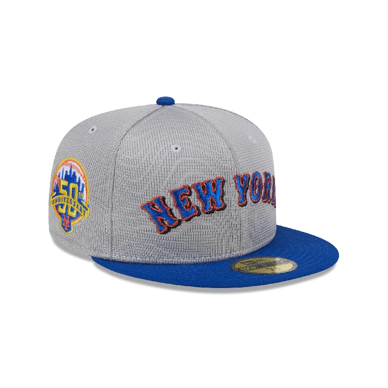 New York Mets Pivot Mesh 59FIFTY Fitted Hat