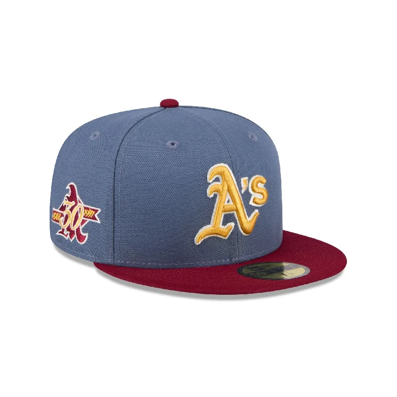 Oakland Athletics Deep Blue 59FIFTY Fitted Hat