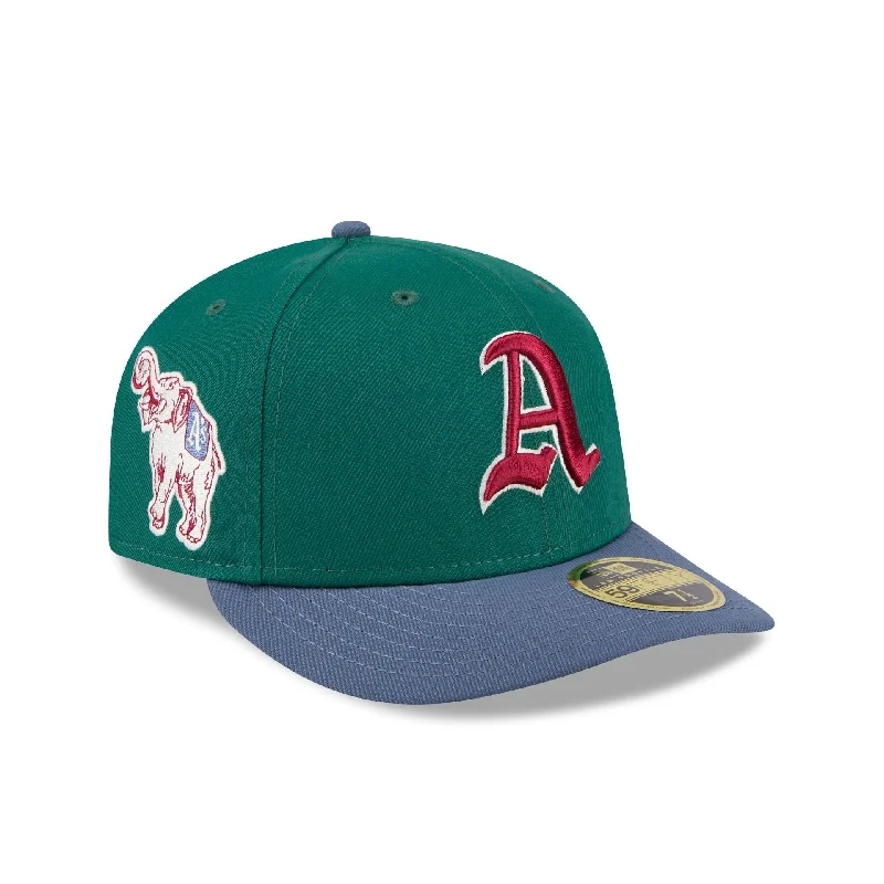 Oakland Athletics Green Gemstone Low Profile 59FIFTY Fitted Hat