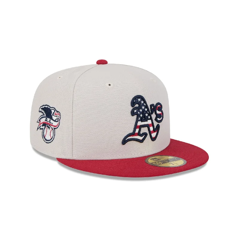 Oakland Athletics Independence Day 2024 59FIFTY Fitted Hat