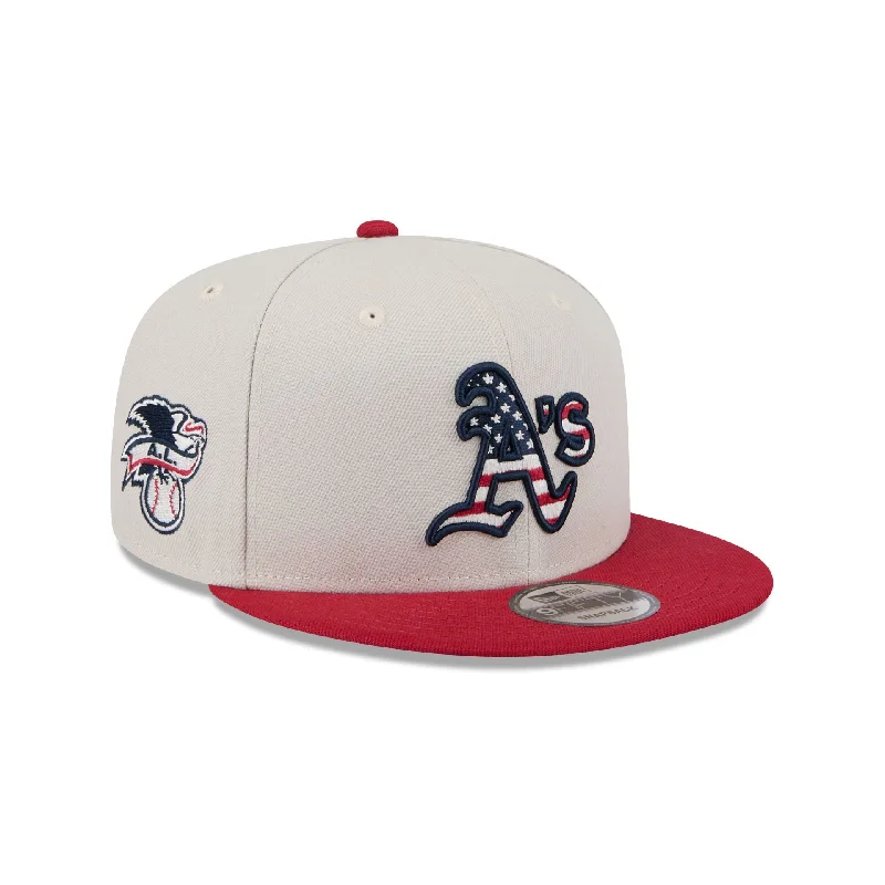 Oakland Athletics Independence Day 2024 9FIFTY Snapback Hat