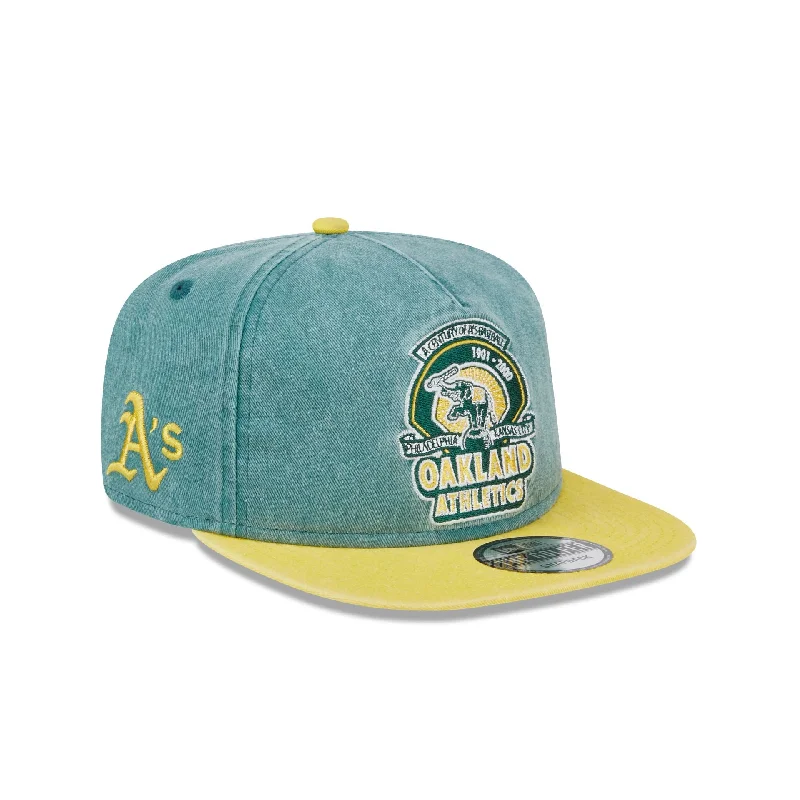 Oakland Athletics Pigment Dye Golfer Hat