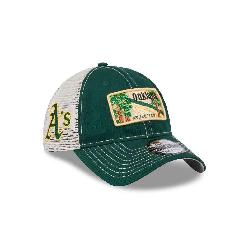 Oakland Athletics State Souvenir 9TWENTY Trucker Hat