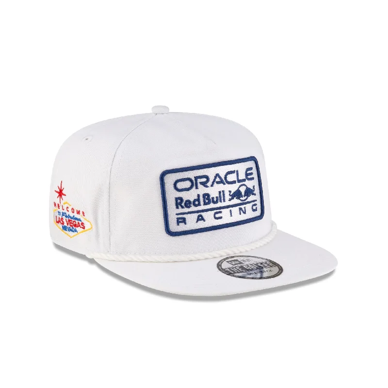 Oracle Red Bull Racing Chrome White Golfer Hat