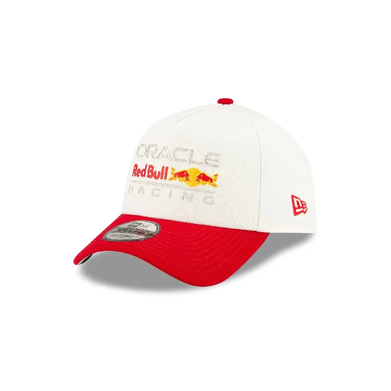 Oracle Red Bull Racing Essential White 9FORTY A-Frame Snapback Hat