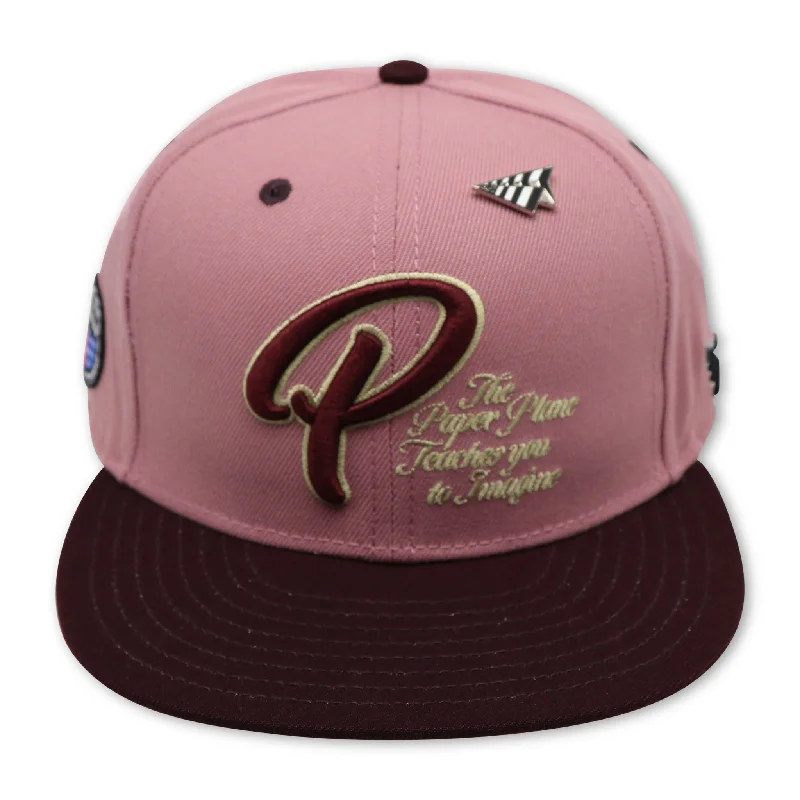 PAPER PLANES (ROSE) SCRIPTED SNAPBACK