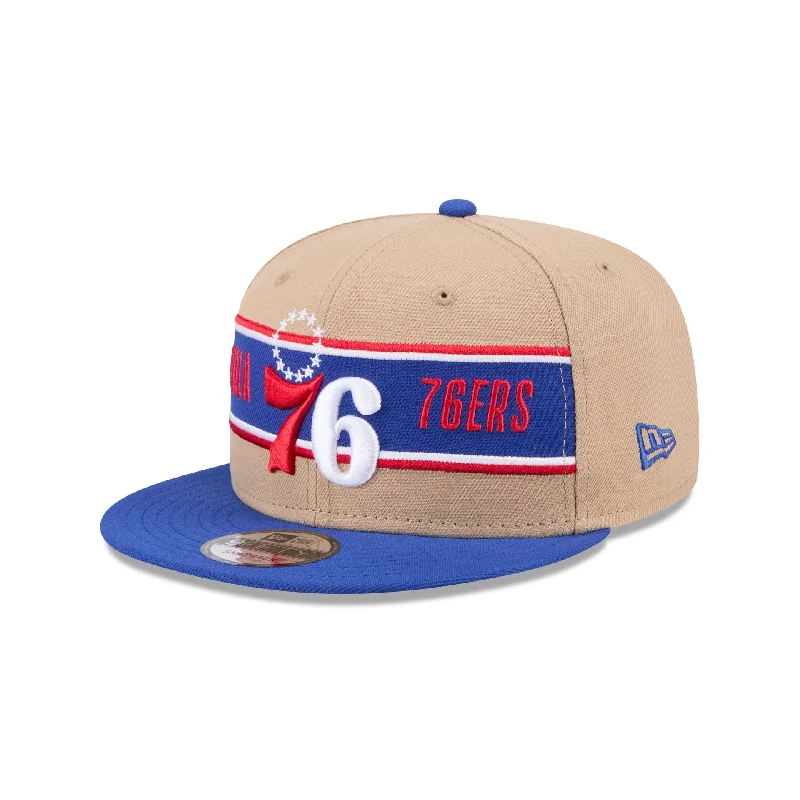 Philadelphia 76ers 2024 Draft 9FIFTY Snapback Hat