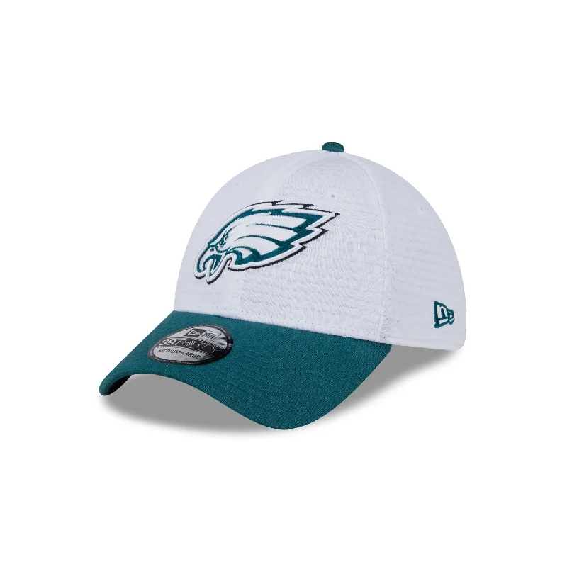 Philadelphia Eagles 2024 Training 39THIRTY Stretch Fit Hat