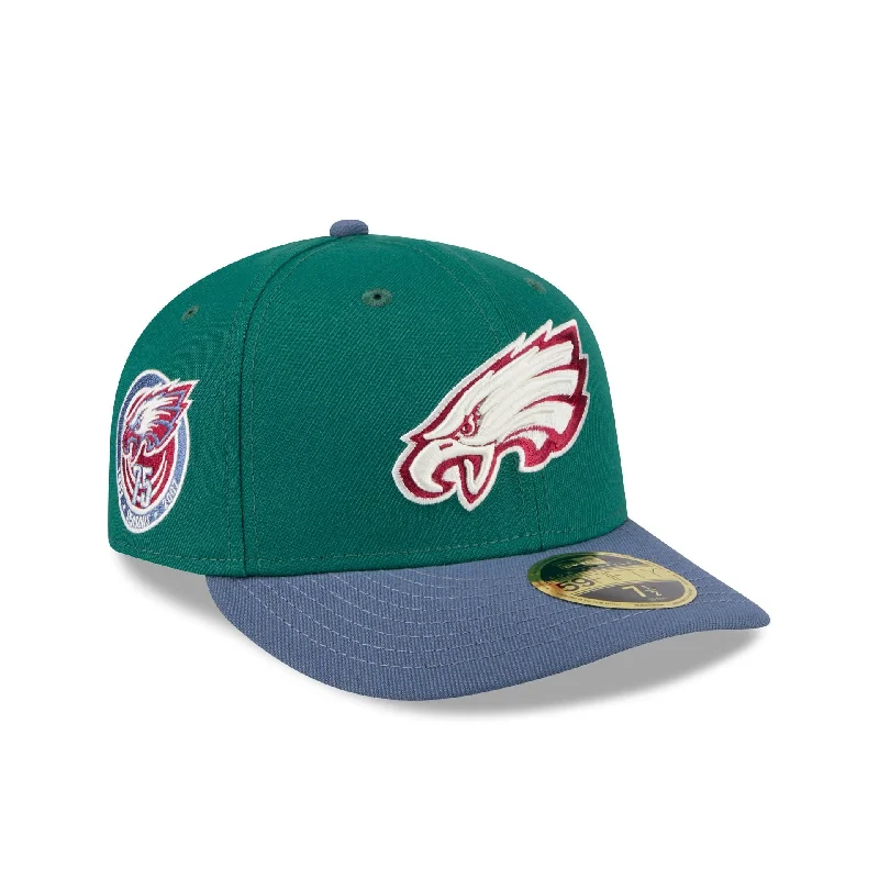 Philadelphia Eagles Green Gemstone Low Profile 59FIFTY Fitted Hat