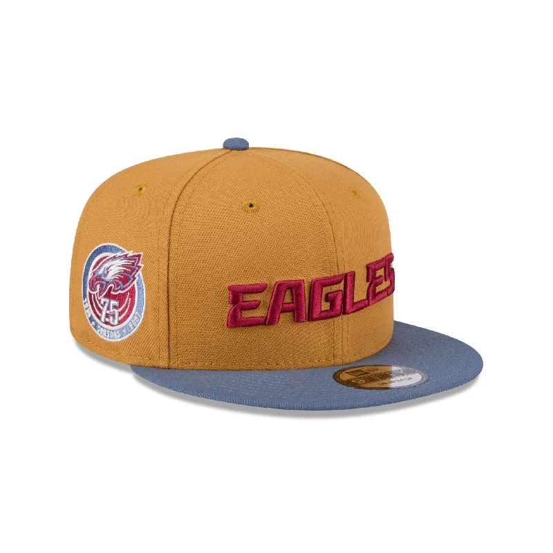 Philadelphia Eagles Panama Tan 9FIFTY Snapback Hat