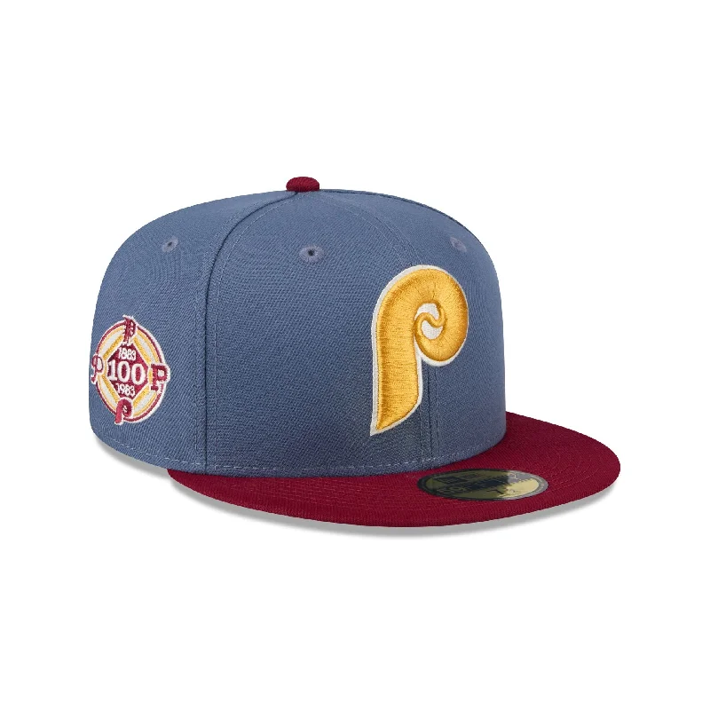 Philadelphia Phillies Deep Blue 59FIFTY Fitted Hat