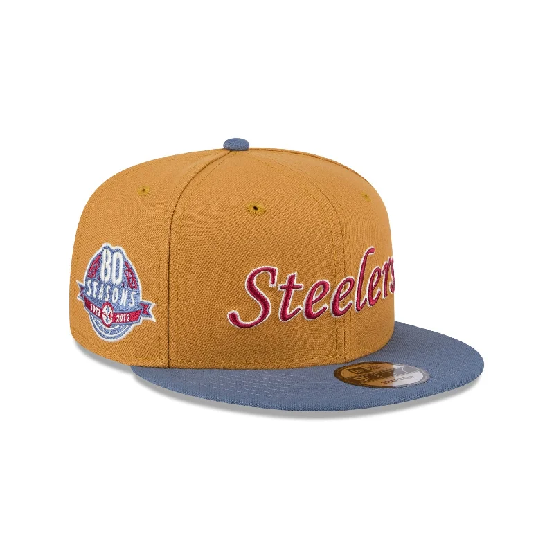 Pittsburgh Steelers Panama Tan 9FIFTY Snapback Hat