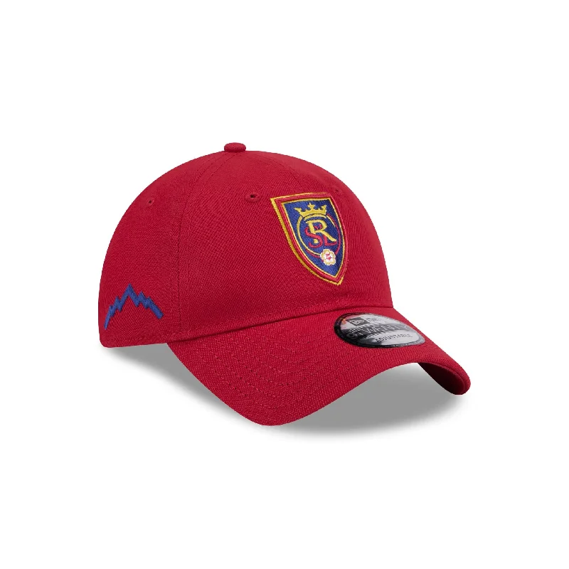 Real Salt Lake 2024 Jersey Hook 9TWENTY Adjustable Hat