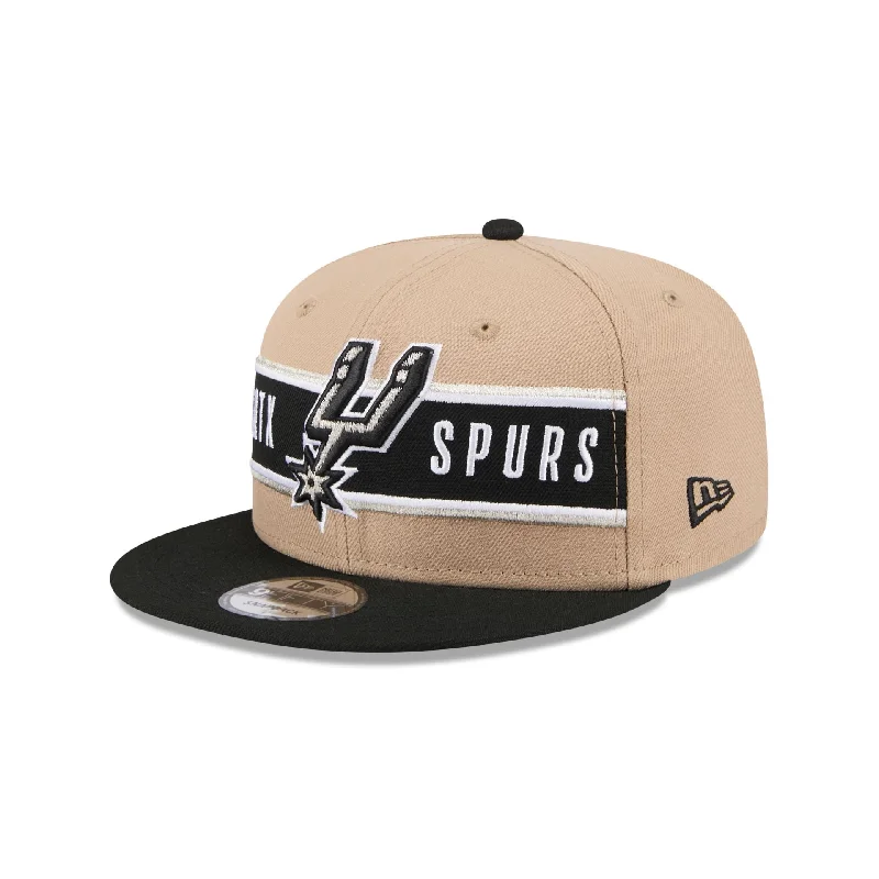 San Antonio Spurs 2024 Draft 9FIFTY Snapback Hat