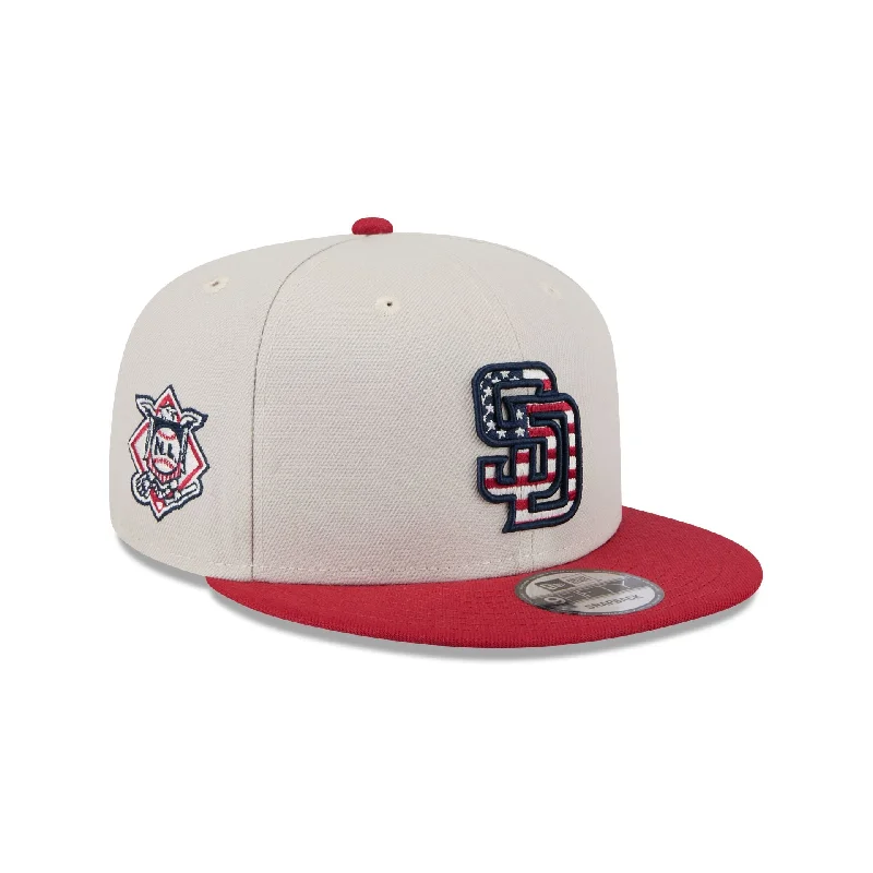 San Diego Padres Independence Day 2024 9FIFTY Snapback Hat