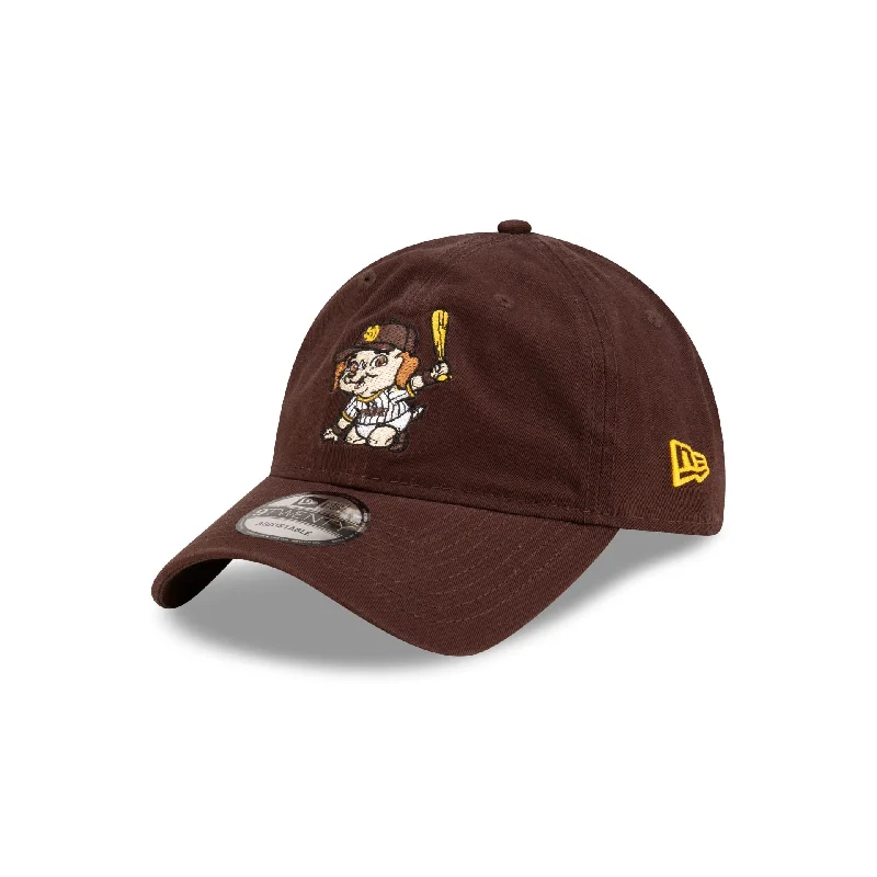 San Diego Padres Mini Mascot 9TWENTY Adjustable Hat