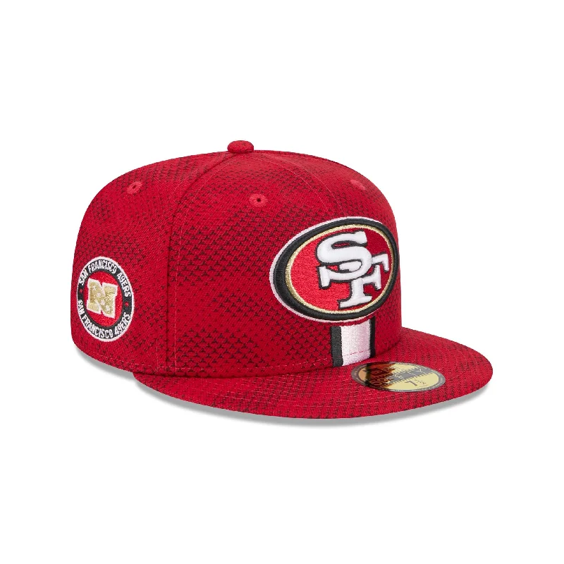 San Francisco 49ers 2024 Sideline 59FIFTY Fitted Hat