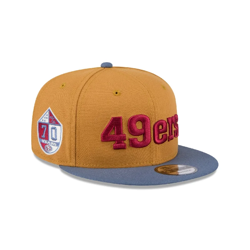 San Francisco 49ers Panama Tan 9FIFTY Snapback Hat