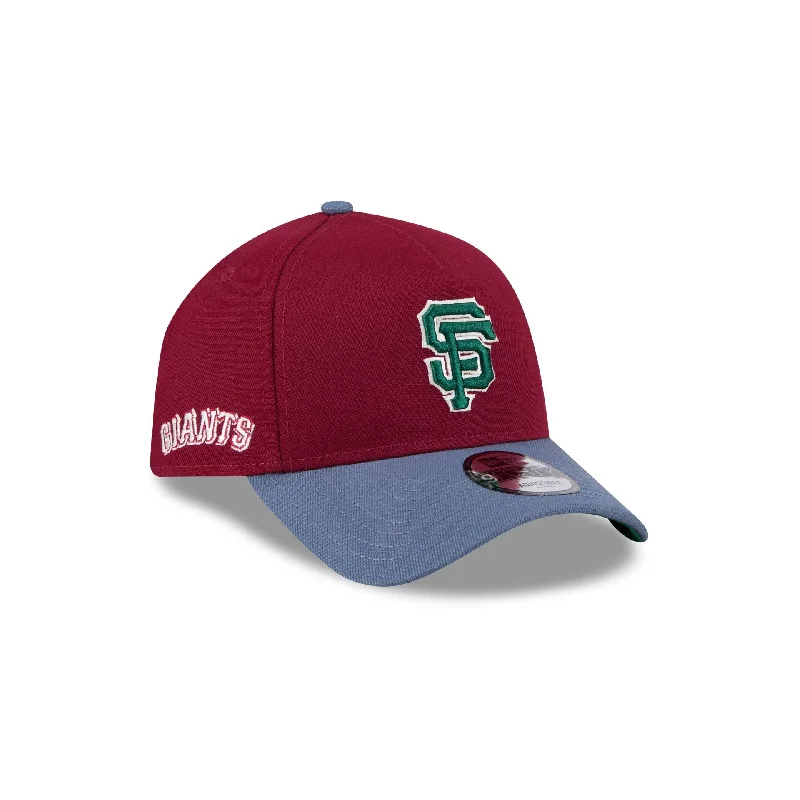 San Francisco Giants Cherry 9FORTY A-Frame Snapback Hat