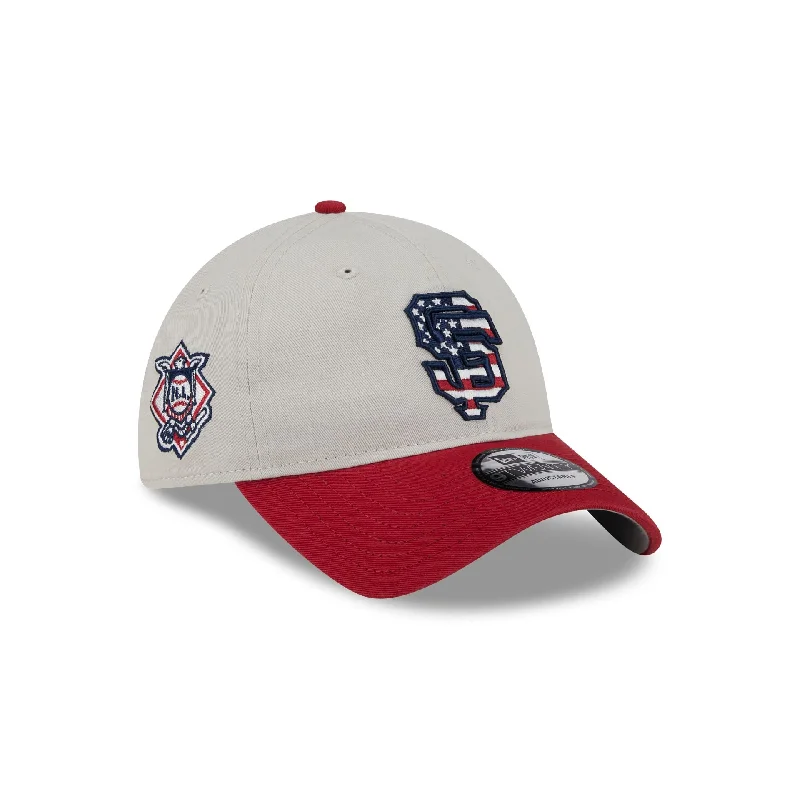 San Francisco Giants Independence Day 2024 9TWENTY Adjustable Hat