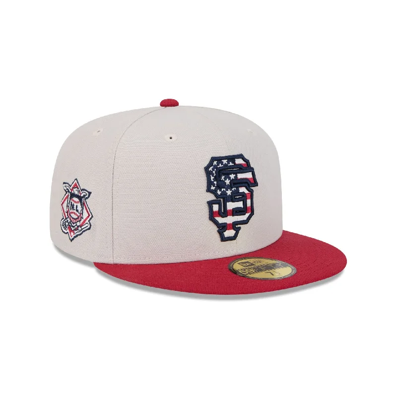 San Francisco Giants Independence Day 2024 Kids 59FIFTY Fitted Hat