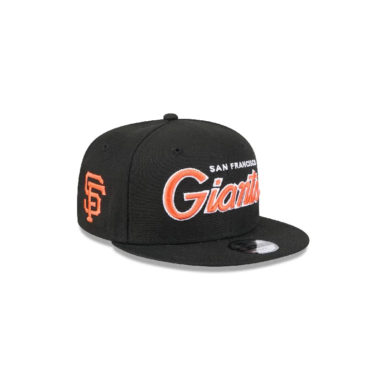 San Francisco Giants Script Kids 9FIFTY Snapback Hat