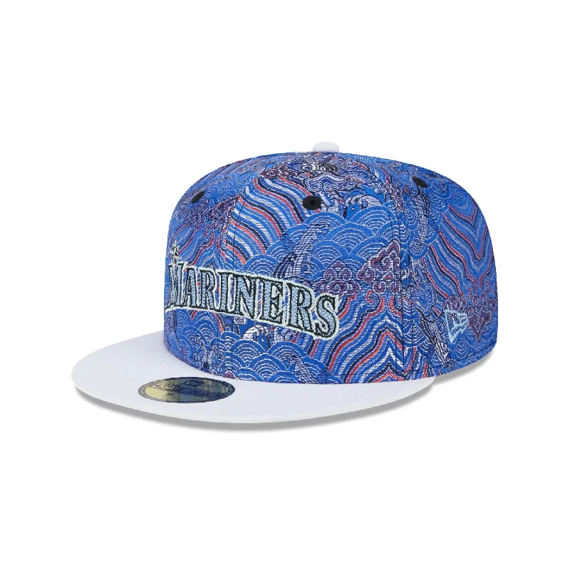 Seattle Mariners Wave Fill 59FIFTY Fitted Hat