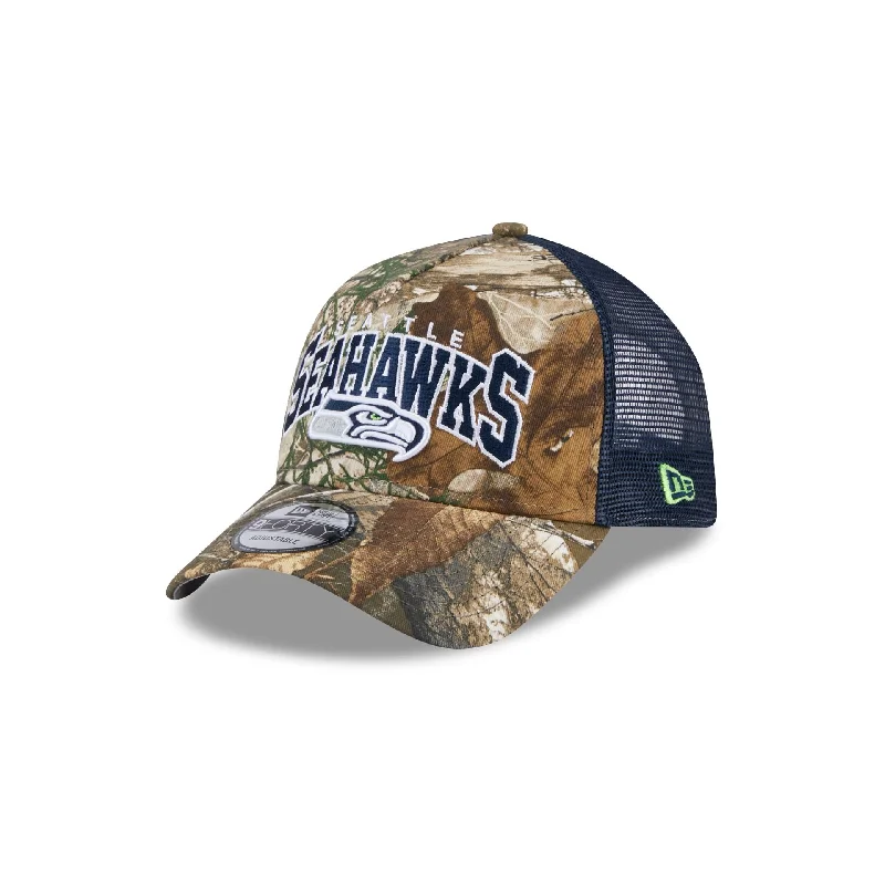 Seattle Seahawks Active 9FORTY A-Frame Trucker Hat