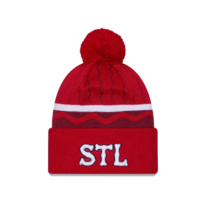 St. Louis Cardinals City Connect Pom Knit Hat