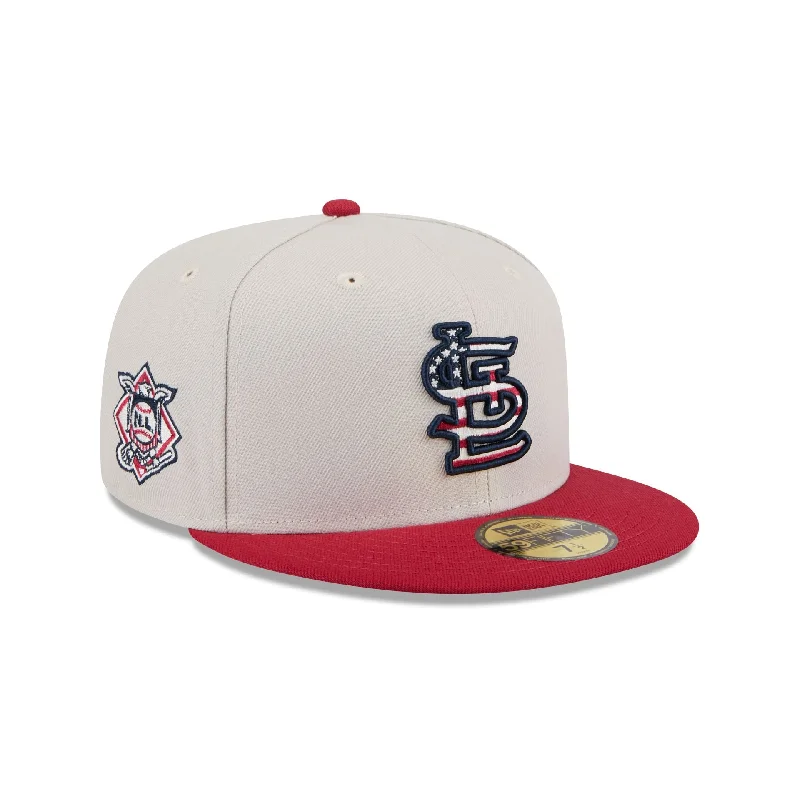 St. Louis Cardinals Independence Day 2024 59FIFTY Fitted Hat