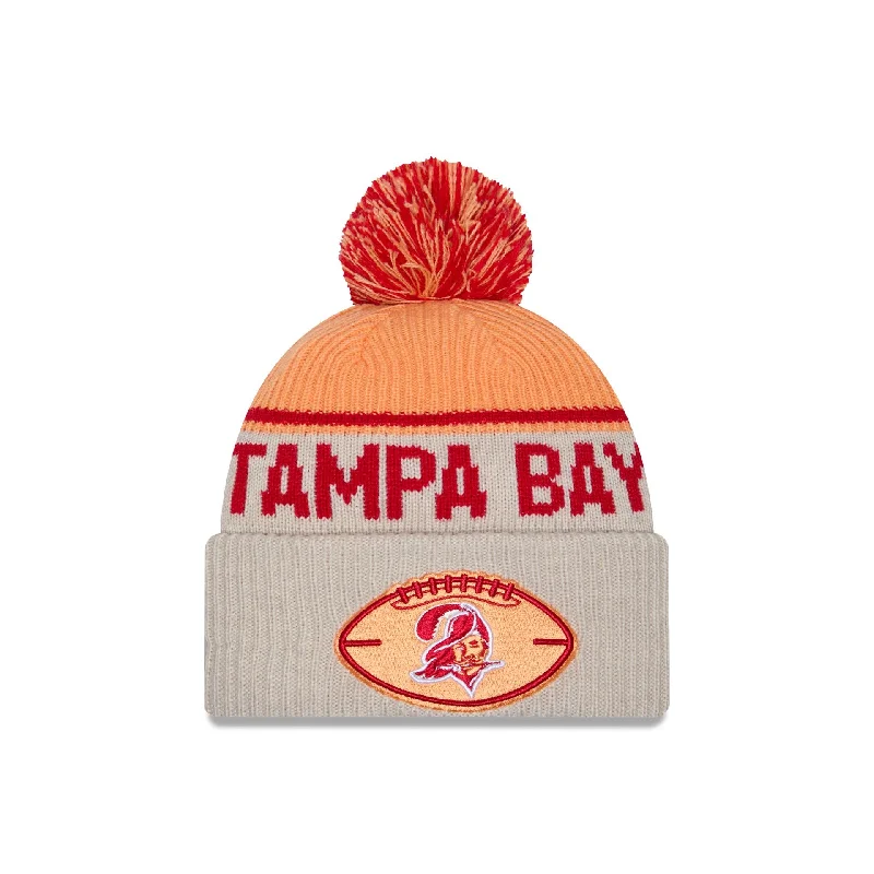 Tampa Bay Buccaneers 2024 Cold Weather Historic Pom Knit Hat