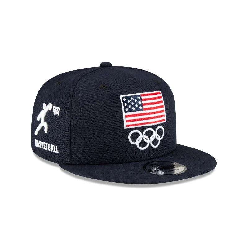 Team USA Basketball Navy 9FIFTY Snapback Hat