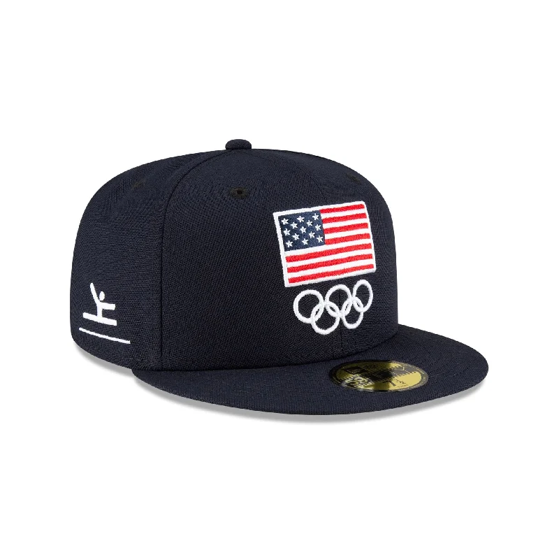 Team USA Gymnastics Navy 59FIFTY Fitted Hat