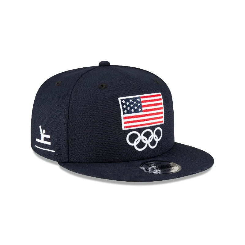 Team USA Gymnastics Navy 9FIFTY Snapback Hat