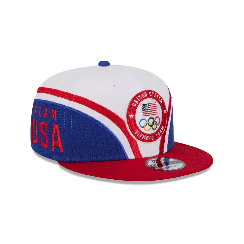 Team USA Olympics 9FIFTY Snapback Hat