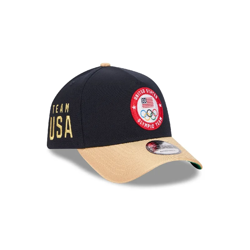 Team USA Olympics 9FORTY A-Frame Snapback Hat