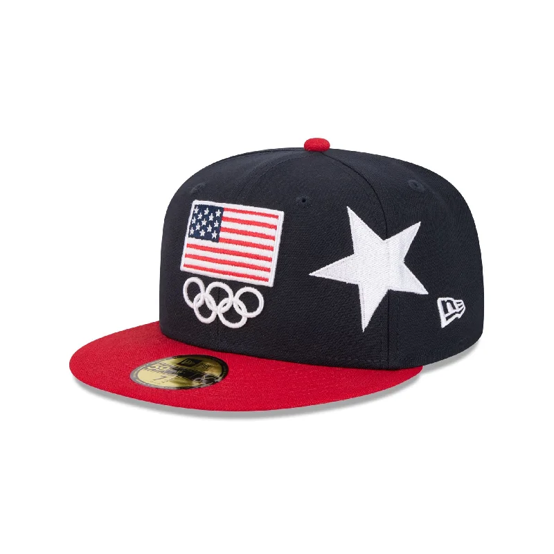 Team USA Olympics Stars 59FIFTY Fitted Hat