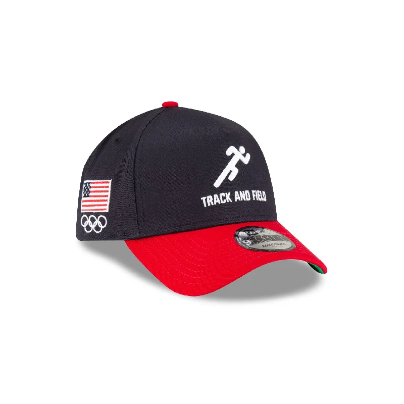 Team USA Track and Field 9FORTY A-Frame Snapback Hat