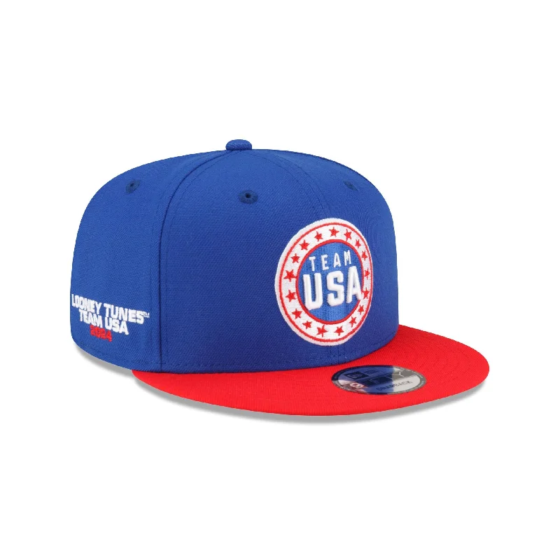 Team USA X Looney Tunes Blue 9FIFTY Snapback Hat