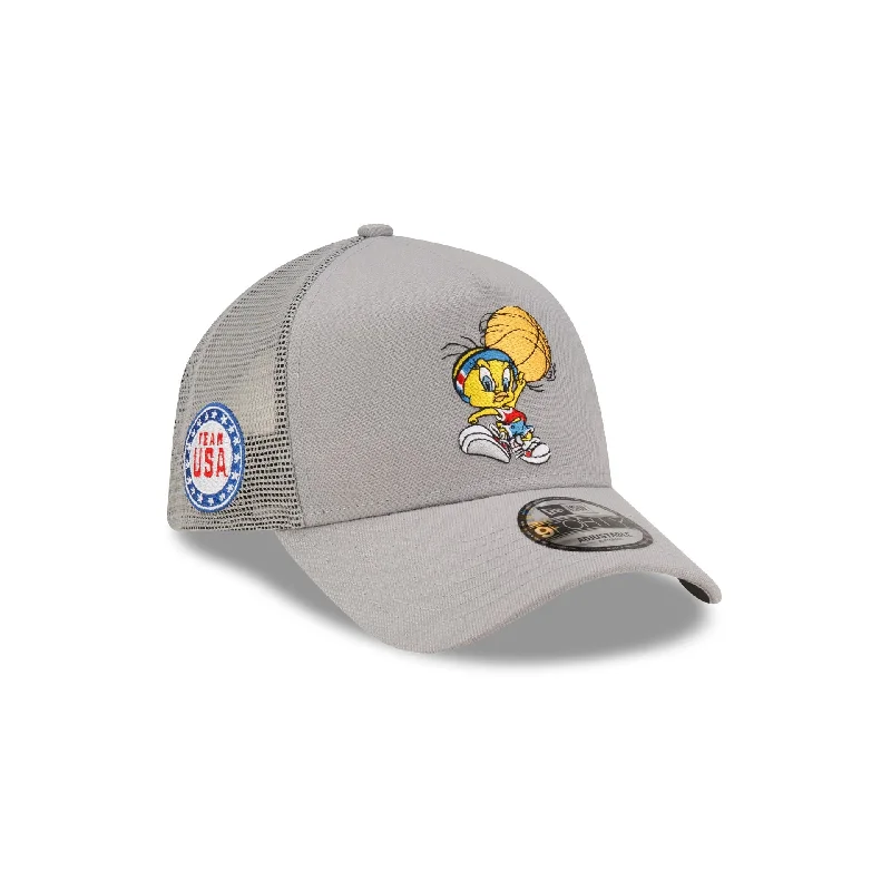 Team USA X Tweety 9FORTY A-Frame Trucker Hat