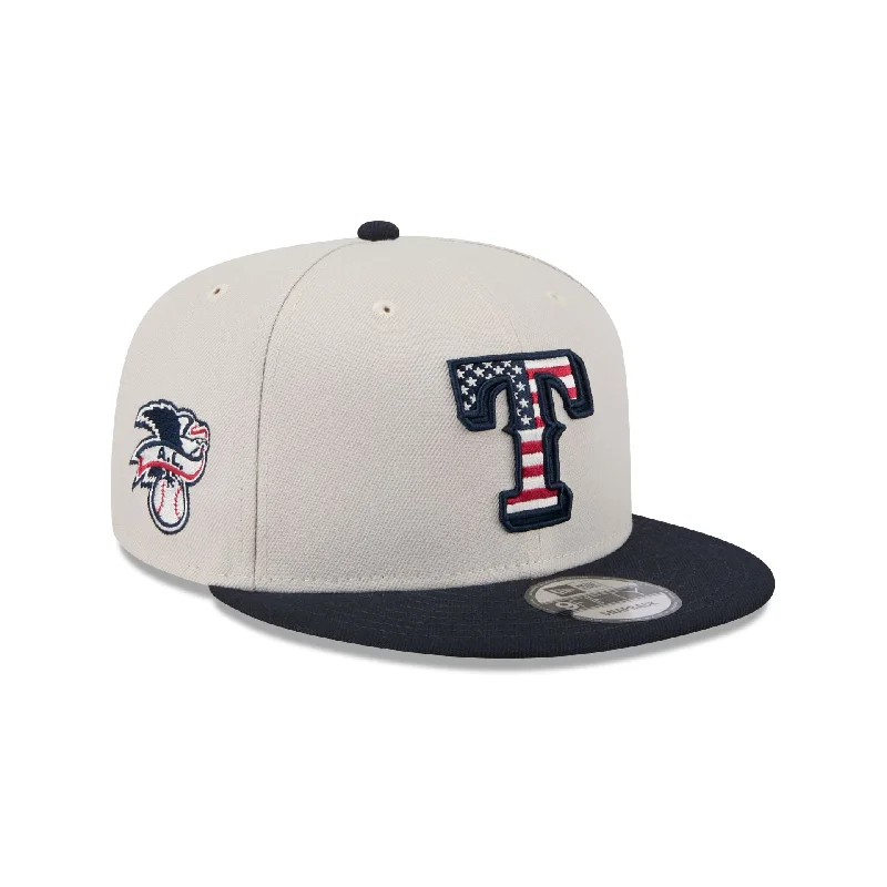 Texas Rangers Independence Day 2024 9FIFTY Snapback Hat