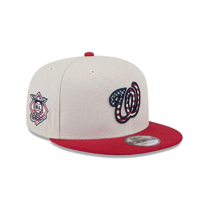 Washington Nationals Independence Day 2024 9FIFTY Snapback Hat