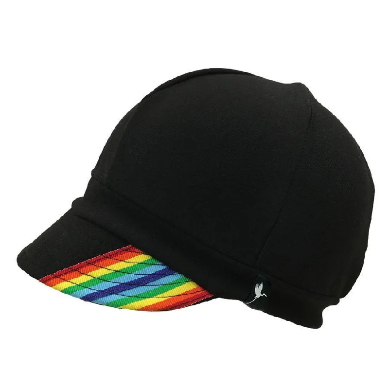 Weekender | Organic Cotton Jersey Hat | Rainbow Stripe