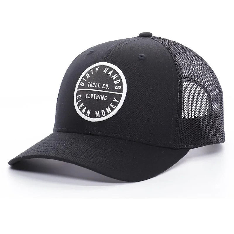 360 DHCM Curved Brim: Black